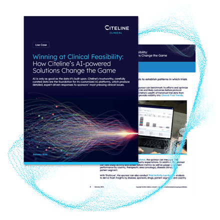 PDF preview for Winning at Clinical Feasibility: How Citeline’s AI-powered Solutions Change the Game use case, available for download.