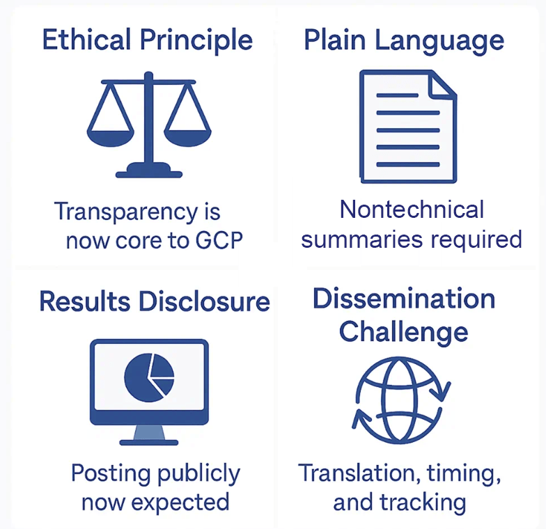 Key impacts for clinical trial sponsors