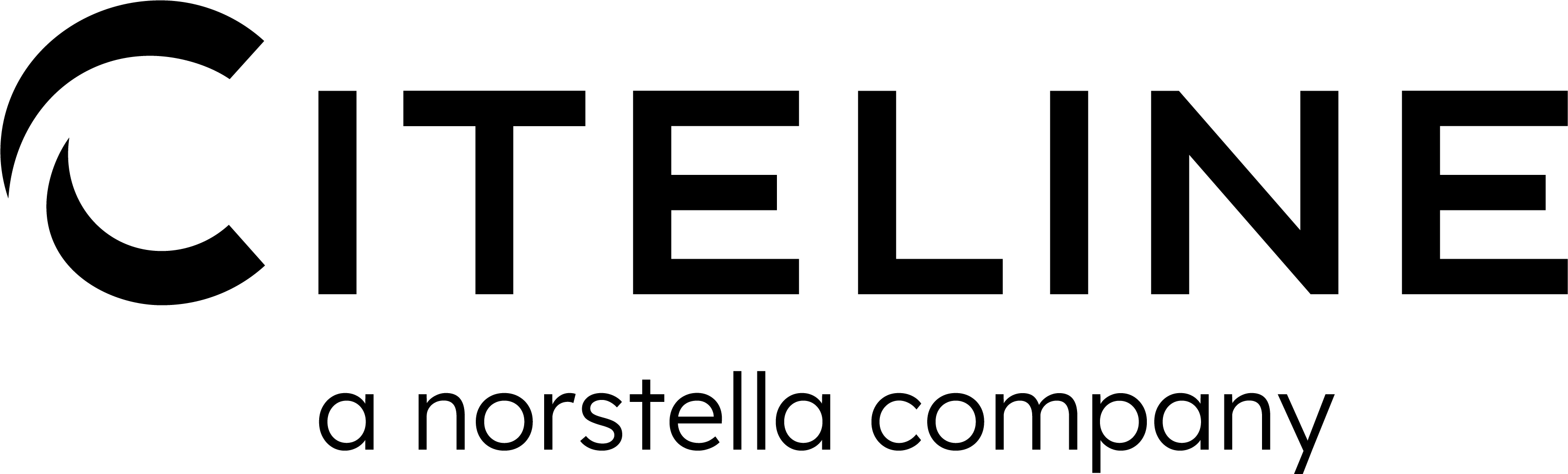 Citeline logo solid black.