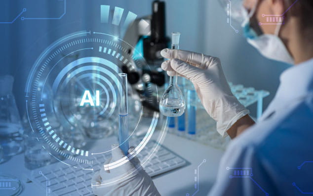 AI assistant in biotechnology science experiment