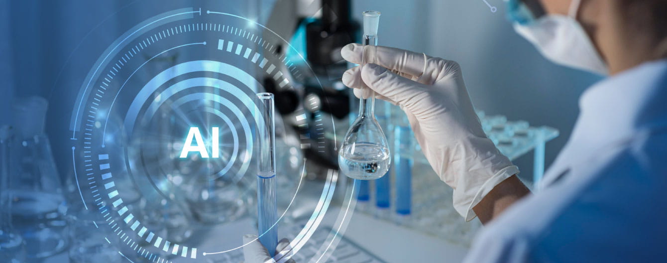 AI assistant in biotechnology science experiment