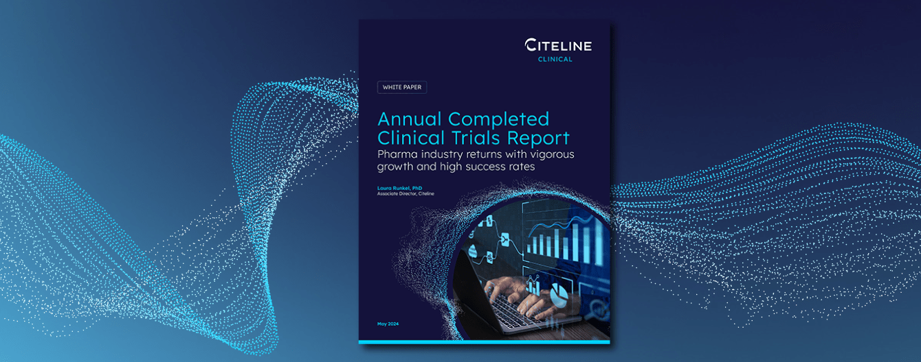 Annual Completed Clinical Trials Report Banner