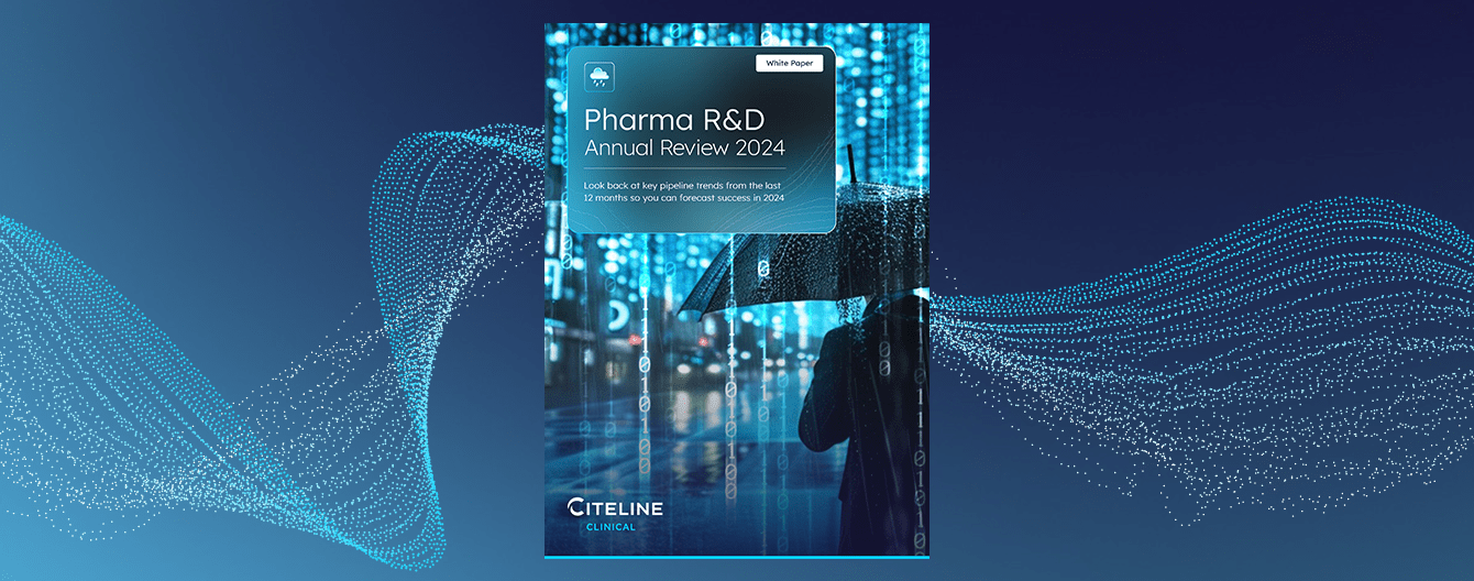 White paper cover for Pharma R&D Annual Review 2024