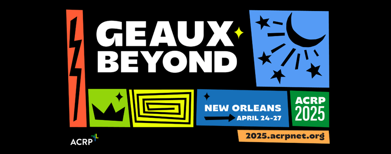 Geaux Beyond: ACRP 2025 event logo